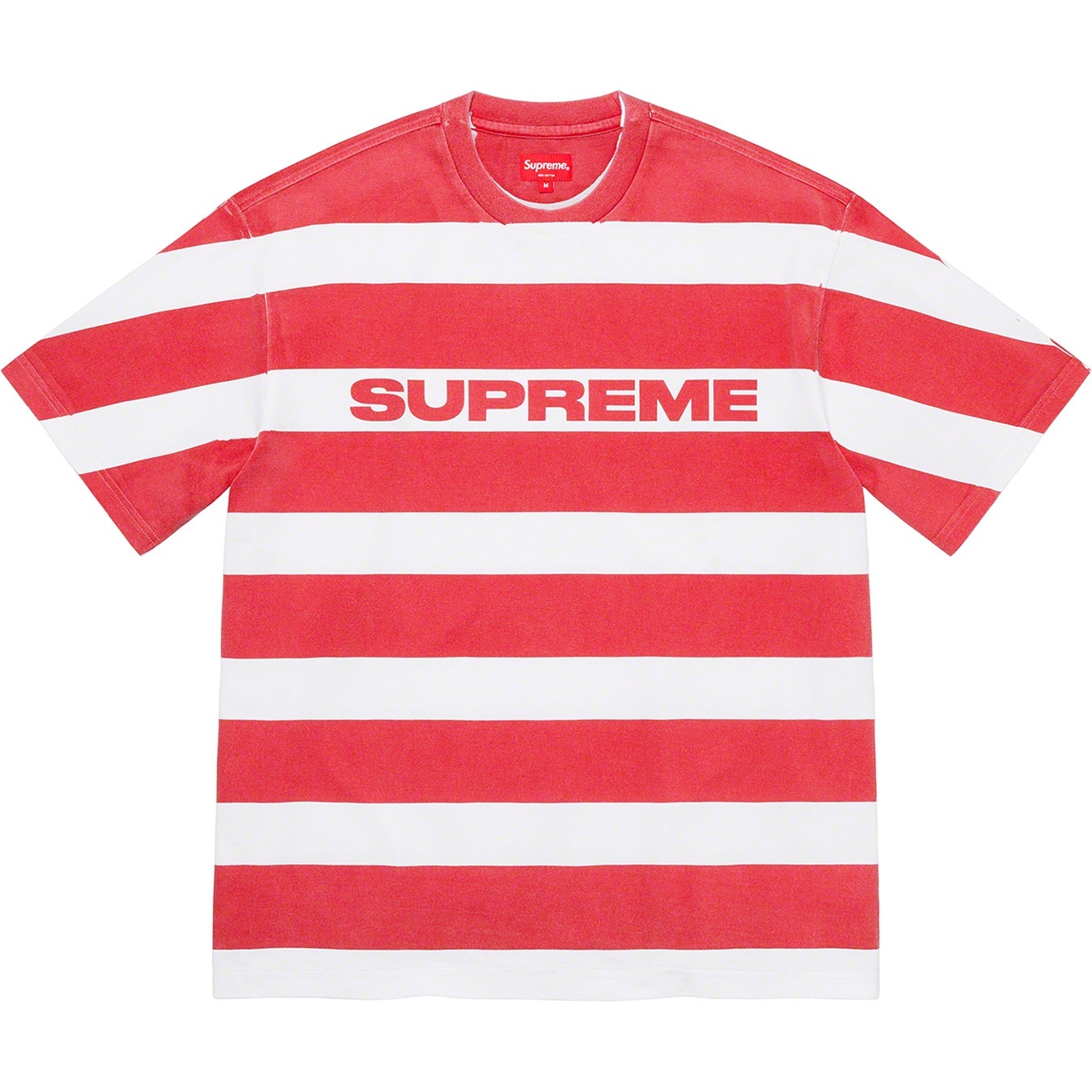 Printed Stripe S/S Top view 3
